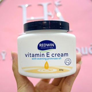 [Mua 1 Tặng 1] Kem Dưỡng Da Redwin Vitamin E Cream Úc Dưỡng Ẩm, Mềm Mịn 300g