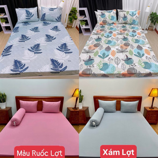 Drap thun lạnh hàn quốc cao cấp loại 1- vải dày mịn thoáng mát nhiều mẫu