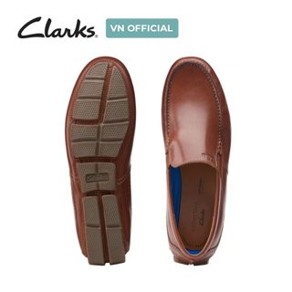 Giày Lười Da Nam Clarks - Markman Plain