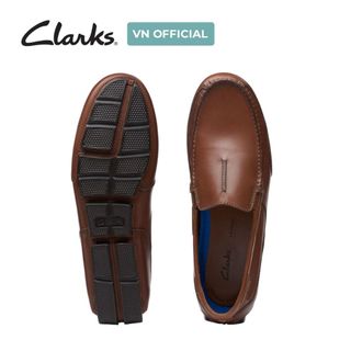 Giày Lười Da Nam Clarks - Markman Seam