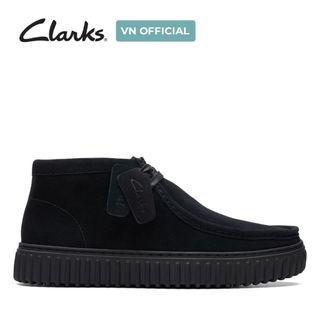 Giày bốt da lộn nam clarks - torhill hi ss23