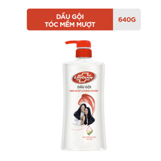 Dầu gội Lifebuoy Dưỡng tóc óng ả/ Mềm mượt & kháng khuẩn 640g