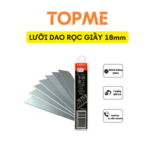 Dao rọc giấy , lưỡi dao rọc giấy sdi dày 0.4mm vỉ 10 cái