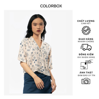 Colorbox áo sơ mi ngắn tay cổ chữ v