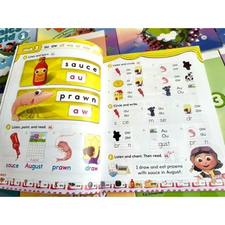 Sách-Oxford Phonics World (Trọn bộ 5 level 10q + Video + mp3) | Nhập Khẩu