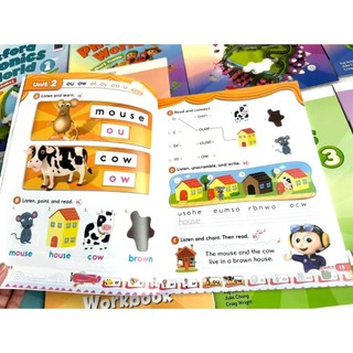 Sách-Oxford Phonics World (Trọn bộ 5 level 10q + Video + mp3) | Nhập Khẩu