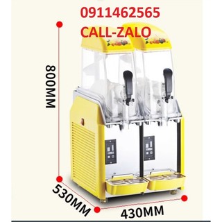 Máy làm siro bào đá, máy slush. Máy làm lạnh nước trái cây.Dòng 1 và 2 ngăn -hàng cao cấp, bảo hành 12 tháng