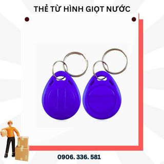Thẻ chip từ khóa cổng từ thông minh - Màu xanh giọt nước