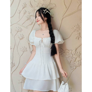 Đầm nữ dáng ngắn thiết kế dáng xoè mùa hè mặc được nhiều kiểu - kooky house - đầm audrey dress