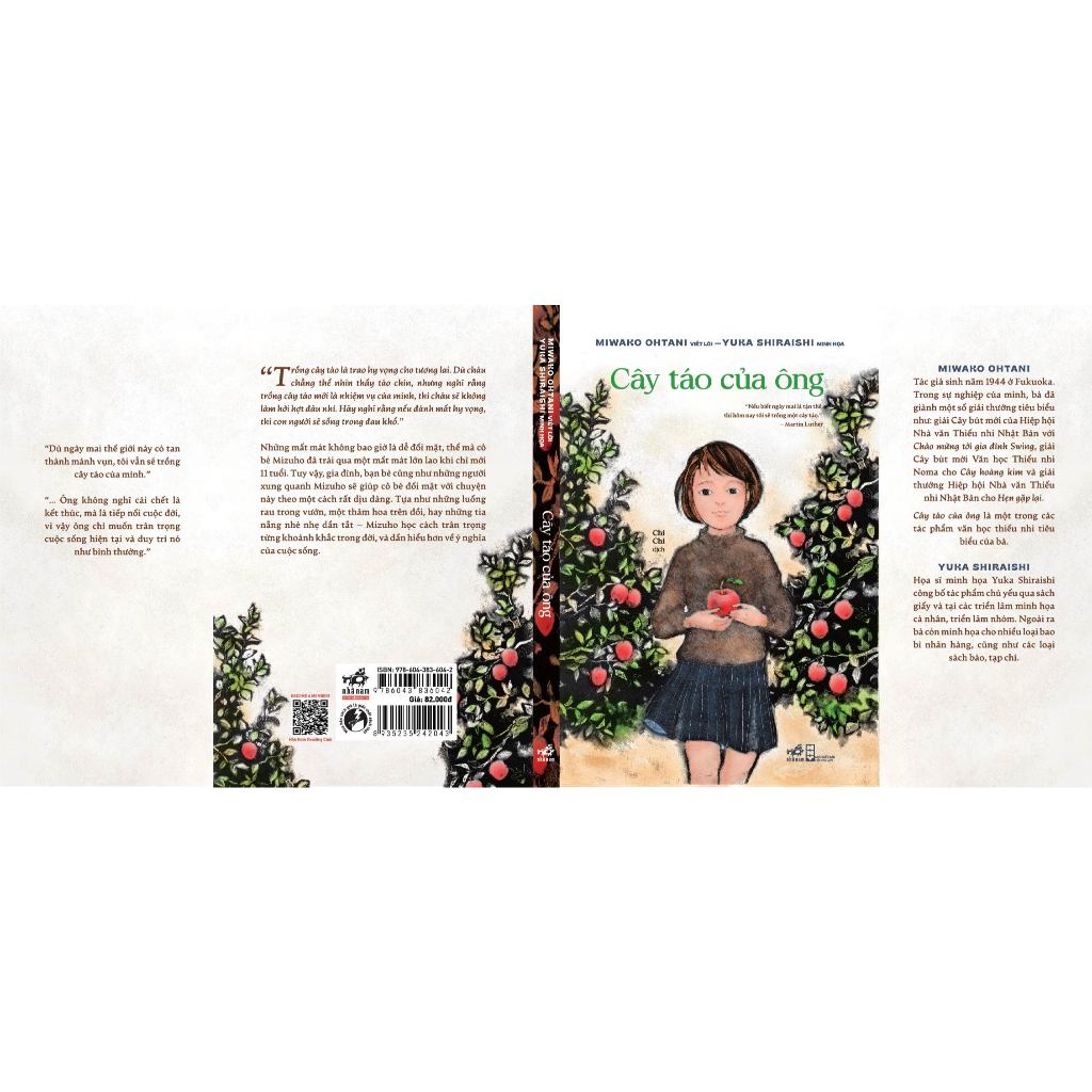 Sách - Cây táo của ông (Miwako Ohtani - Yuka Shiraishi) (Nhã Nam)  - NNB