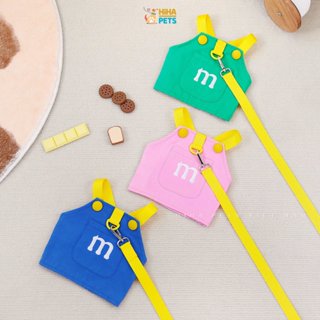  Dây Dắt Thú Cưng Jean M Đi Dạo Có Yếm Dây Dắt Chó Mèo Đai Yếm Hàn Quốc Hihapet. 