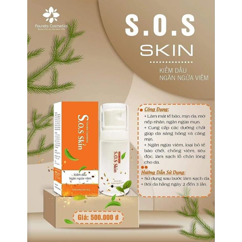 s.o.s skin fourets cosmetics