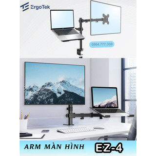 EZ4 M074 Giá Treo 2 Màn Hình/ Giá Đỡ LapTop/ Giá đỡ màn hình/ Macbook- [Màn hình17-30 Inch] Rẻ hơn H180]