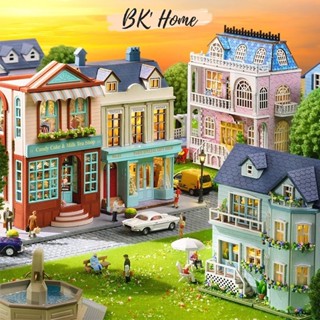 Nhà búp bê DIY tự làm CUTEROOM diy Doll House Ngôi Nhà Nhỏ kích thước mini