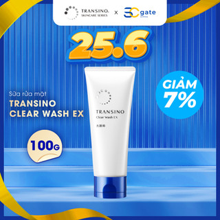 Sữa rửa mặt transino - transino clear wash 100g