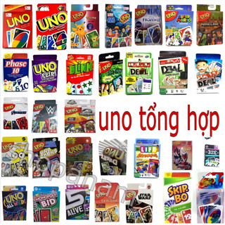 Tổng hợp uno các loại , bộ bài uno đẹp