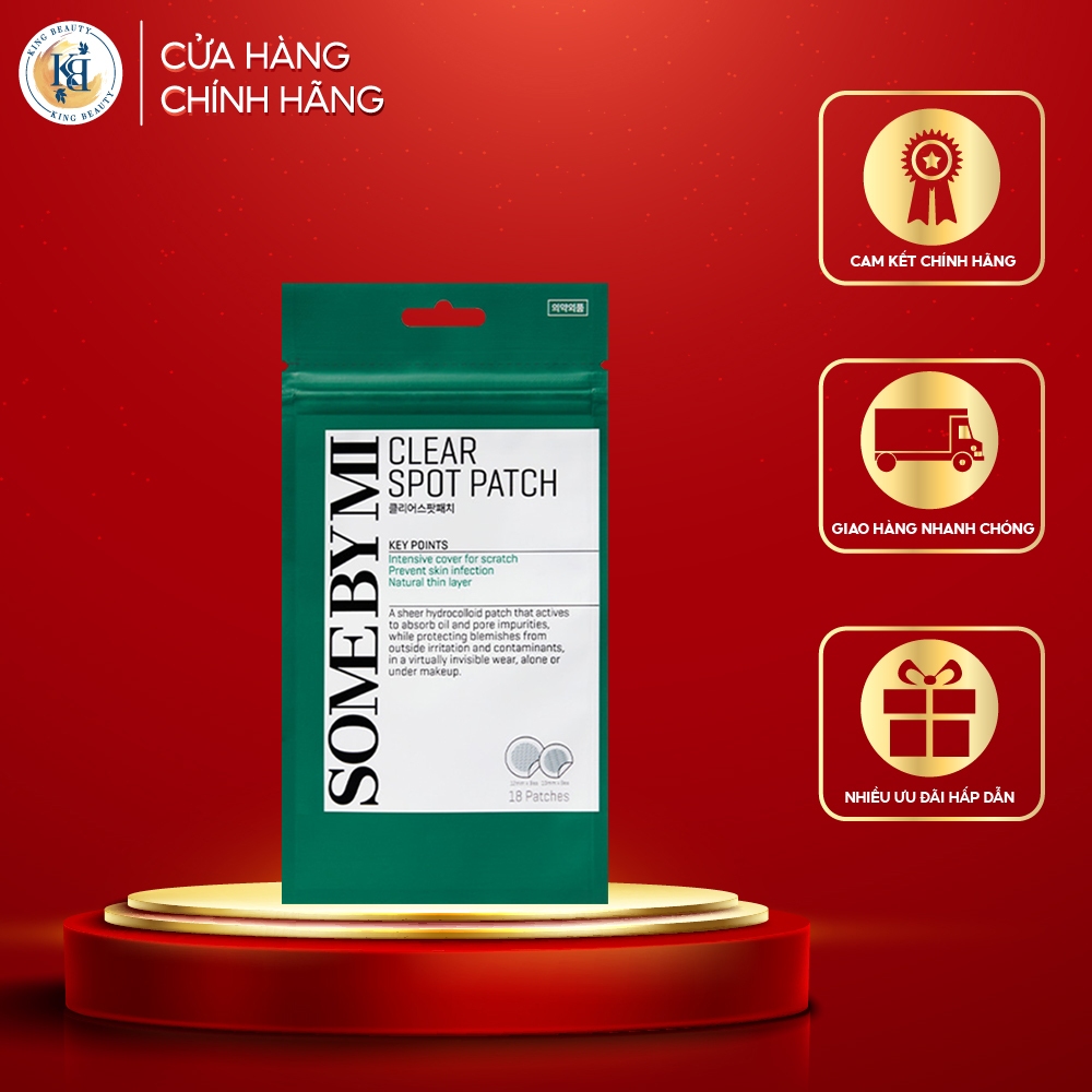 Miếng Dán Giảm Mụn "Thần Kỳ" Some By Mi Clear Spot Patch (18 pcs)