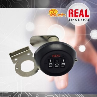 [Chính hãng REAL] Ổ Khóa số locker,hòm thư 3 số RL9047-10, tủ dày từ 15~30mm có nút đổi mã