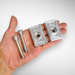 Nắp tăng sên âm Exciter tặng kèm bộ ốc vít mẫu hình sao chất liệu nhôm cnc cao cấp dày cứng cáp