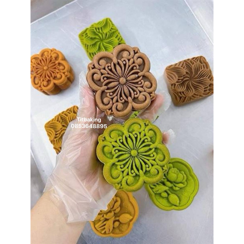 Khuôn trung thu 150gr CÚC THẠCH THẢO