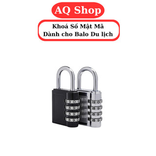 Khoá mini dành cho balo du lịch 4 số đổi được mật khẩu
