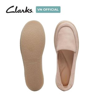 Giày Lười Da Nubuck Nữ Clarks - Barleigh Low