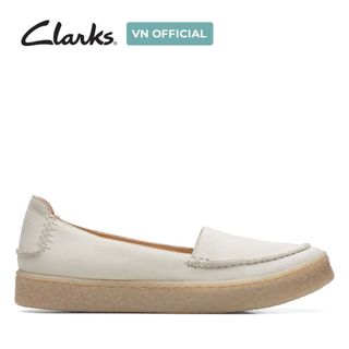 Giày Lười Da Nubuck Nữ Clarks - Barleigh Low