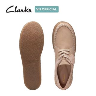 Giày Sneaker Da Lộn Nữ Clarks - Barleigh Weave