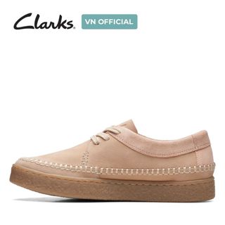 Giày Sneaker Da Lộn Nữ Clarks - Barleigh Weave