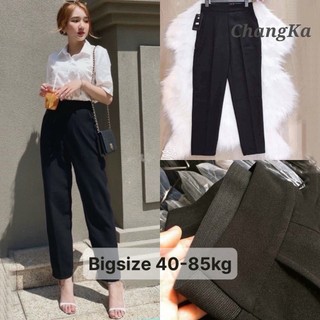 Quần Baggy Cạp Chun Sau lưng - Công Sở cạp chun sau lưng chất mát, dày dặn đứng form-mã Baggy Công Sở