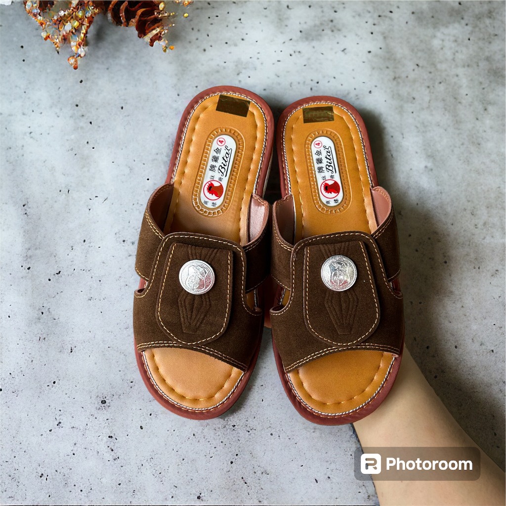 Dép Gà Bitas chính hãng nam đen và nâu