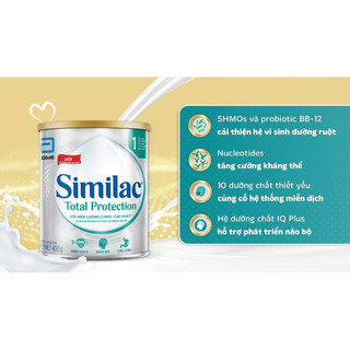 Date 19.02.2028 Sữa Similac Total Protection 0+ (5 HMO+) 380g (0 - 12 tháng)