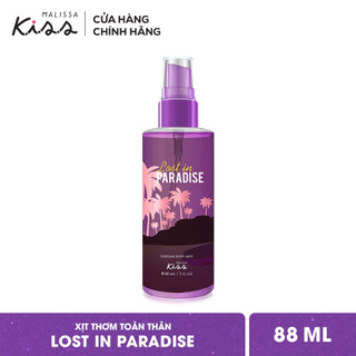  Xịt Thơm Toàn Thân Hương Nước Hoa KISS MY BODY Perfume Mist - Hương Lost In Paradise 88ml