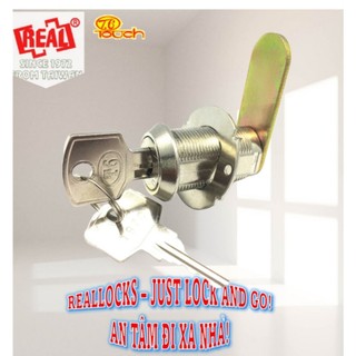 [Chính hãng] #Ổkhoátủ T122-02 Khóa tủ gỗ locker T6 Cam lock #T6 30mm kèm 2 chìa đồng