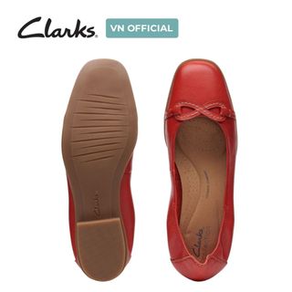 Giày Búp Bê Da Nữ Clarks - Lyrical Rhyme
