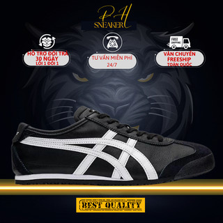 Giày_Onitsuka_Tiger_Mexico_66 Black White Đen Trắng tặng kèm full pk