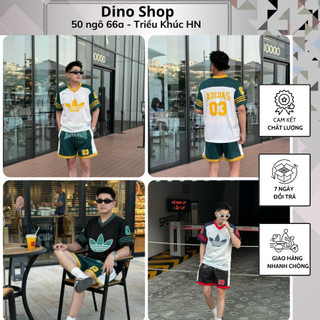 Bộ Quần Áo Nam A Di Đát In Số 03 Phong Cách Thể Thao - Bộ Hè Nam A Di Đát Cao Cấp