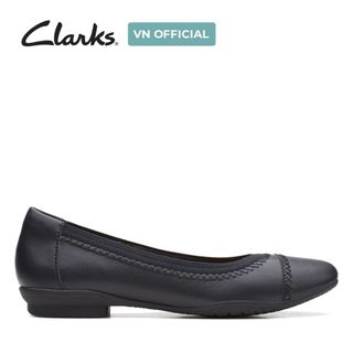 Giày búp bê da nữ clarks - sara bay
