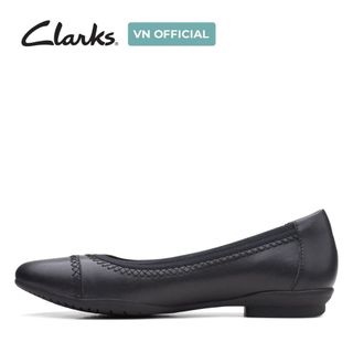 Giày Búp Bê Da Nữ Clarks - Sara Bay