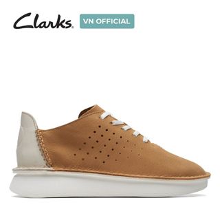 Giày Sneaker Da Nữ Clarks - Velhill Etch