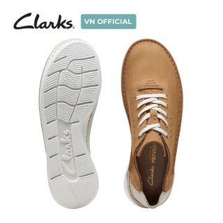 Giày Sneaker Da Nữ Clarks - Velhill Etch