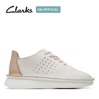 Giày Sneaker Da Nữ Clarks - Velhill Etch