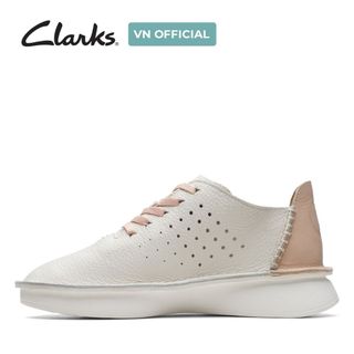 Giày Sneaker Da Nữ Clarks - Velhill Etch