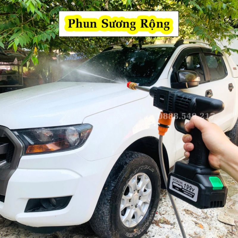 máy rửa xe HITACHI 199V