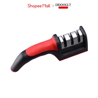 Dụng cụ mài dao kéo 3 khe 3 cấp độ cầm tay nhỏ gọn tiện lợi