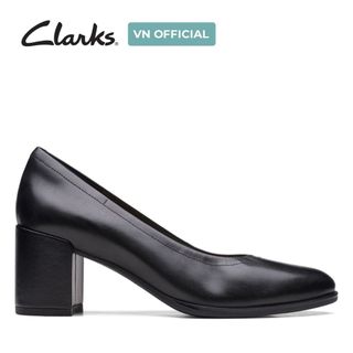Giày cao gót 5.5cm da nữ clarks - freva55 court