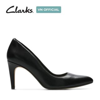 Giày cao gót 8.5cm da lộn nữ clarks - laina rae