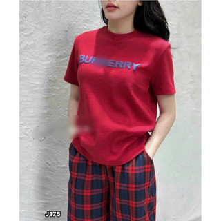 Bộ đỏ áo BBR mix quần dài kẻ