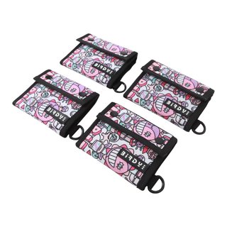 Ví Vải Đứng Nữ Phối Màu Polyester Birdybag - Local Brand Chính Hãng - Chống Thấm Nước