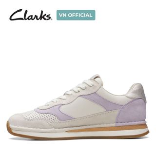 Giày Sneaker Da Lộn Nữ Clarks - CraftRun Tor. SS23
